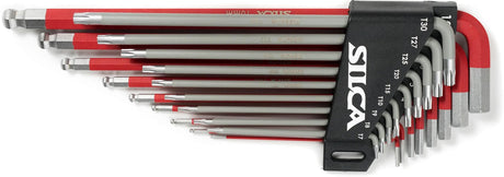 Silca rechtwinkliger Schraubenschlüsselsatz HX-Two Travel Kit Innensechskantschlüsselsatz HX-Two Travel Kit