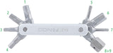 Contec Multifunktionswerkzeug TFR-Buster 9 CT Multitool TFR-Buster 9 9 Funktionen Silber