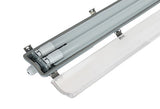 Wasserdichter Leuchtstoffraum mit 2 LED-Leuchtstoffröhren 157 cm