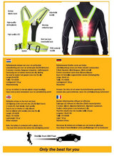 Enzo Products Warnweste Sicherheitsweste LED