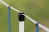 Ako Produkte Titannet 145 blau weiß 25m 145cm Doppelstift