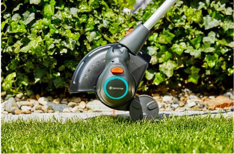 Gardena Comfortcut 23 18V P4A Set Rasentrimmer (Grauorange, 14701-20, Batterie im Lieferumfang enthalten)