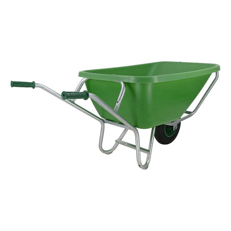 Fort Products Schubkarre F S 200l grün verzinkte Basis 1 Rad