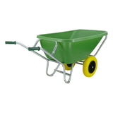 Fort producten kruiwagen f s 200l groen verz ond 2 nml wielen