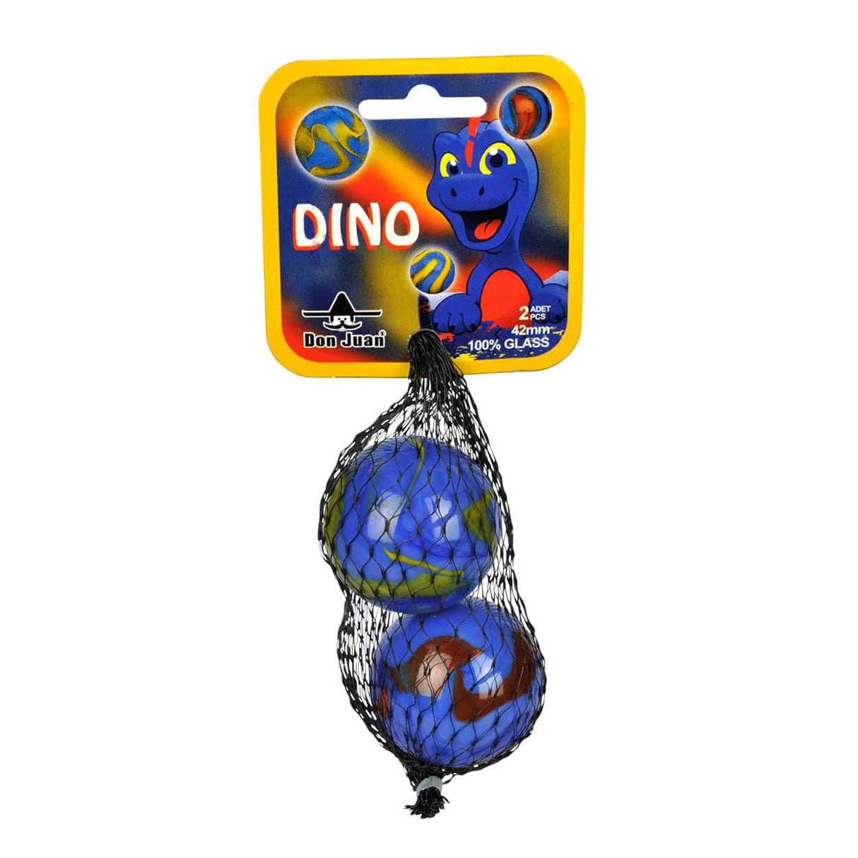 Adic Marmorbumps 2 Stück Dinosaurier 42 mm groß