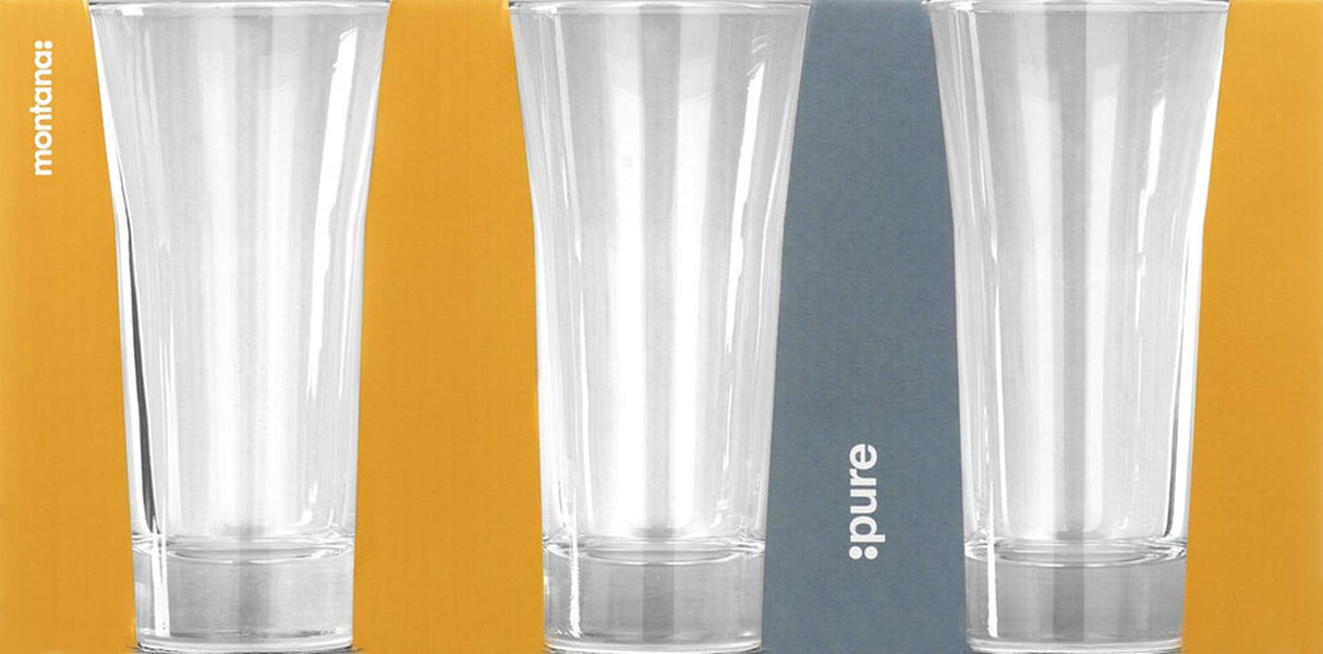 Montana Pure Trinkglas 3er-Set 290 ml