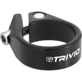 Trivio - Sattelstützenklemme Aluminium schwarz 31,8mm