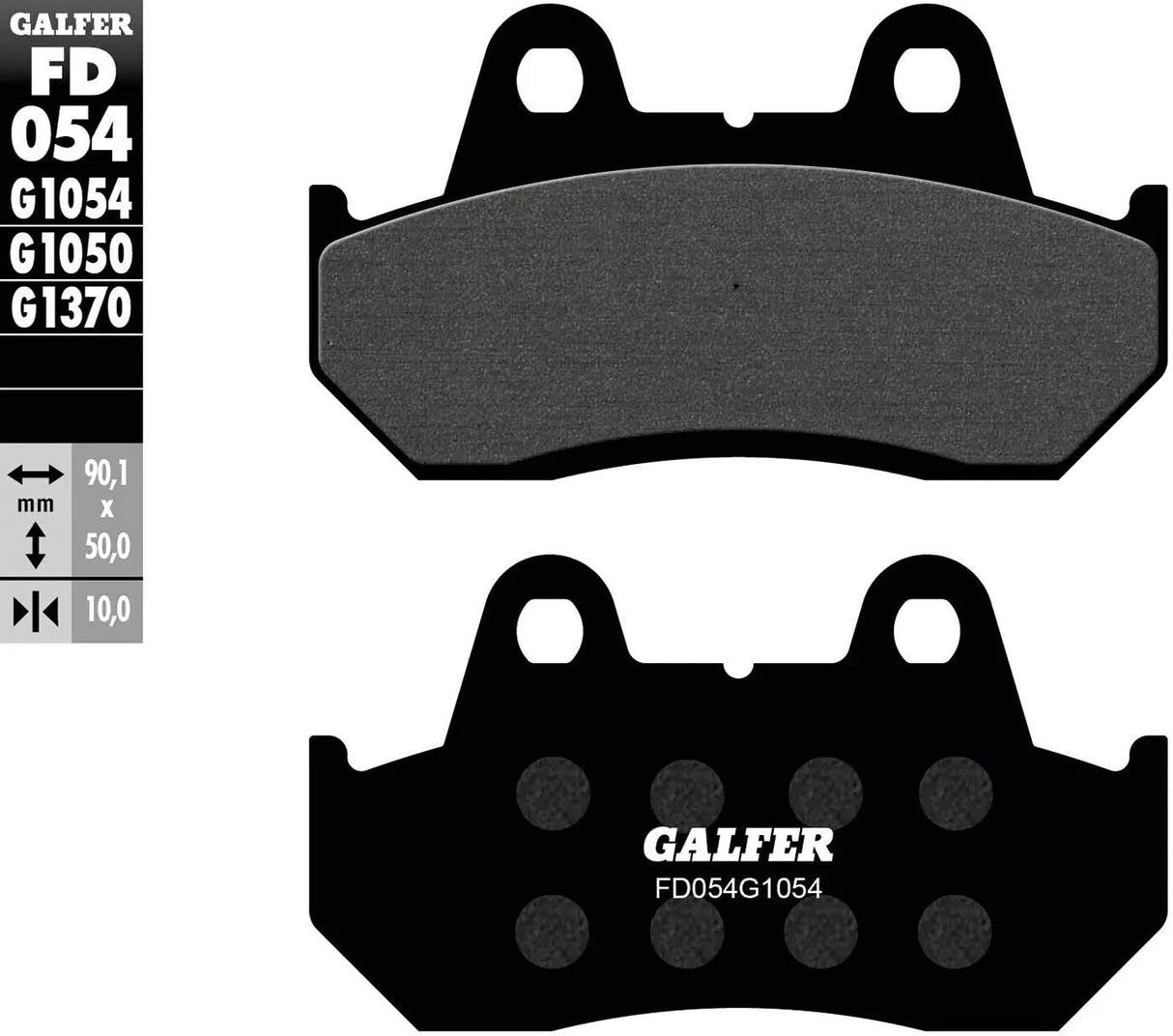 Galfer Bremsbeläge fd054 Bremsbelag fd054 g1054 organisch