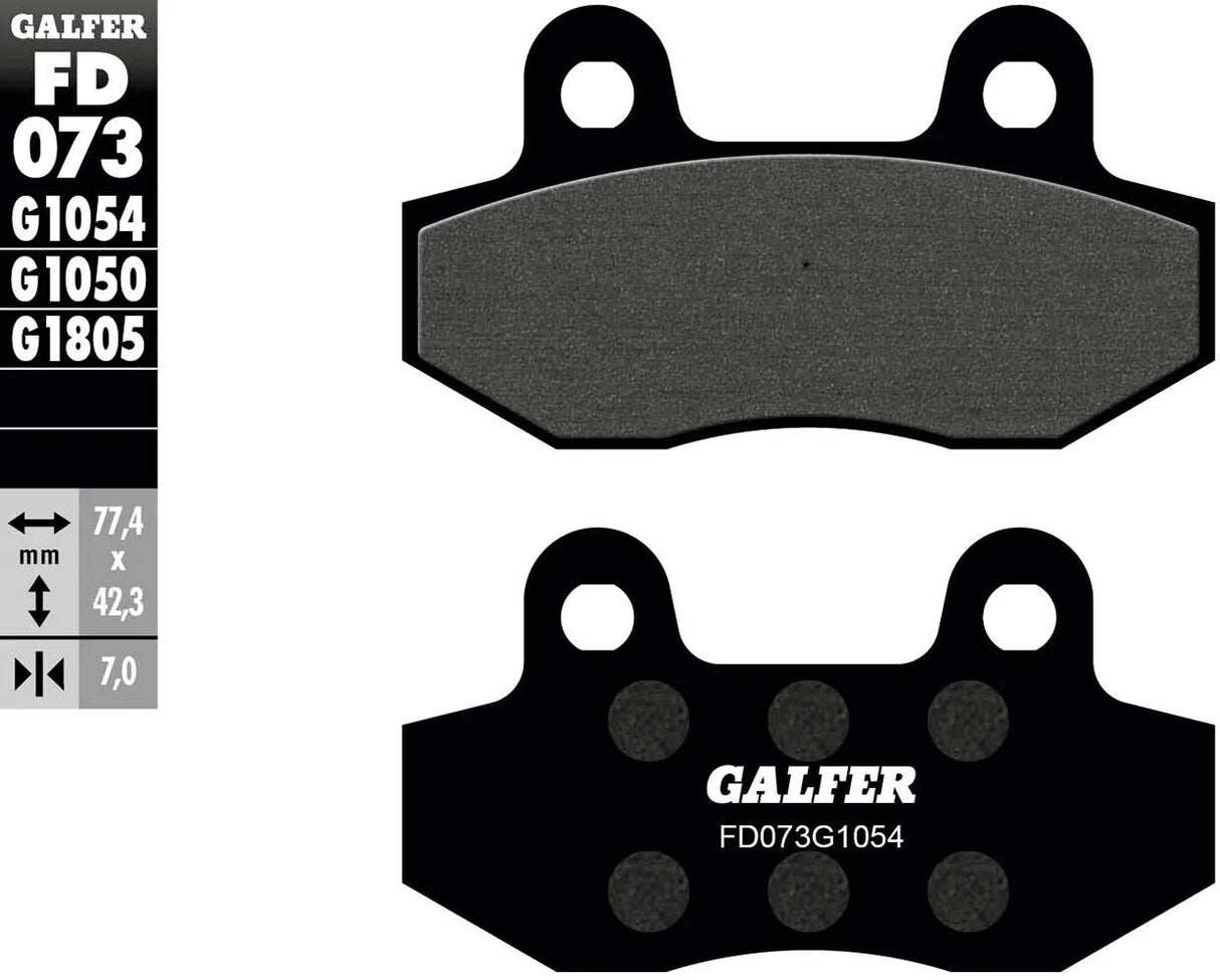 Galfer Bremsbeläge fd073 Bremsbelag fd 073 g1054 organisch