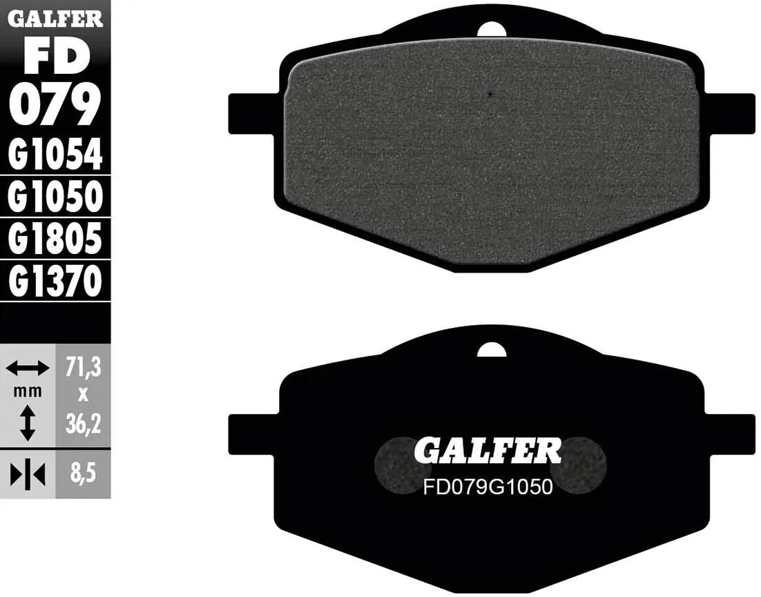 Galfer Bremsbeläge fd079 Bremsbelag fd079 g1050 organisch