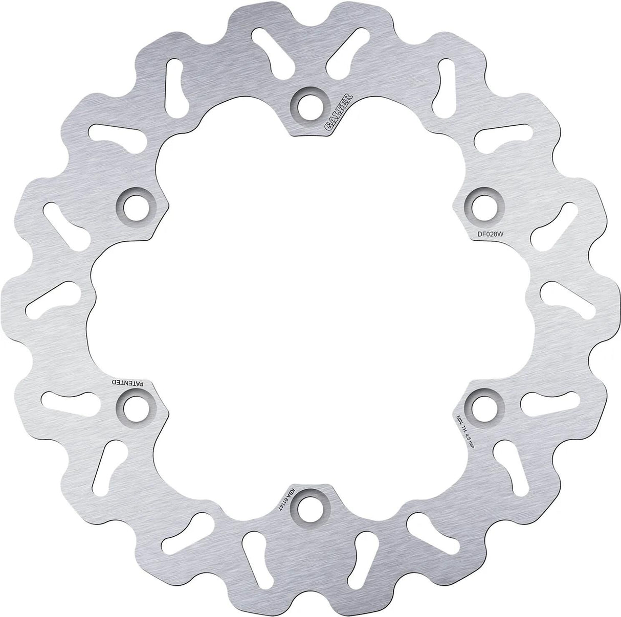 Galfer Wave-Bremsscheibe DF028 Rotor DF028 Typ W starr