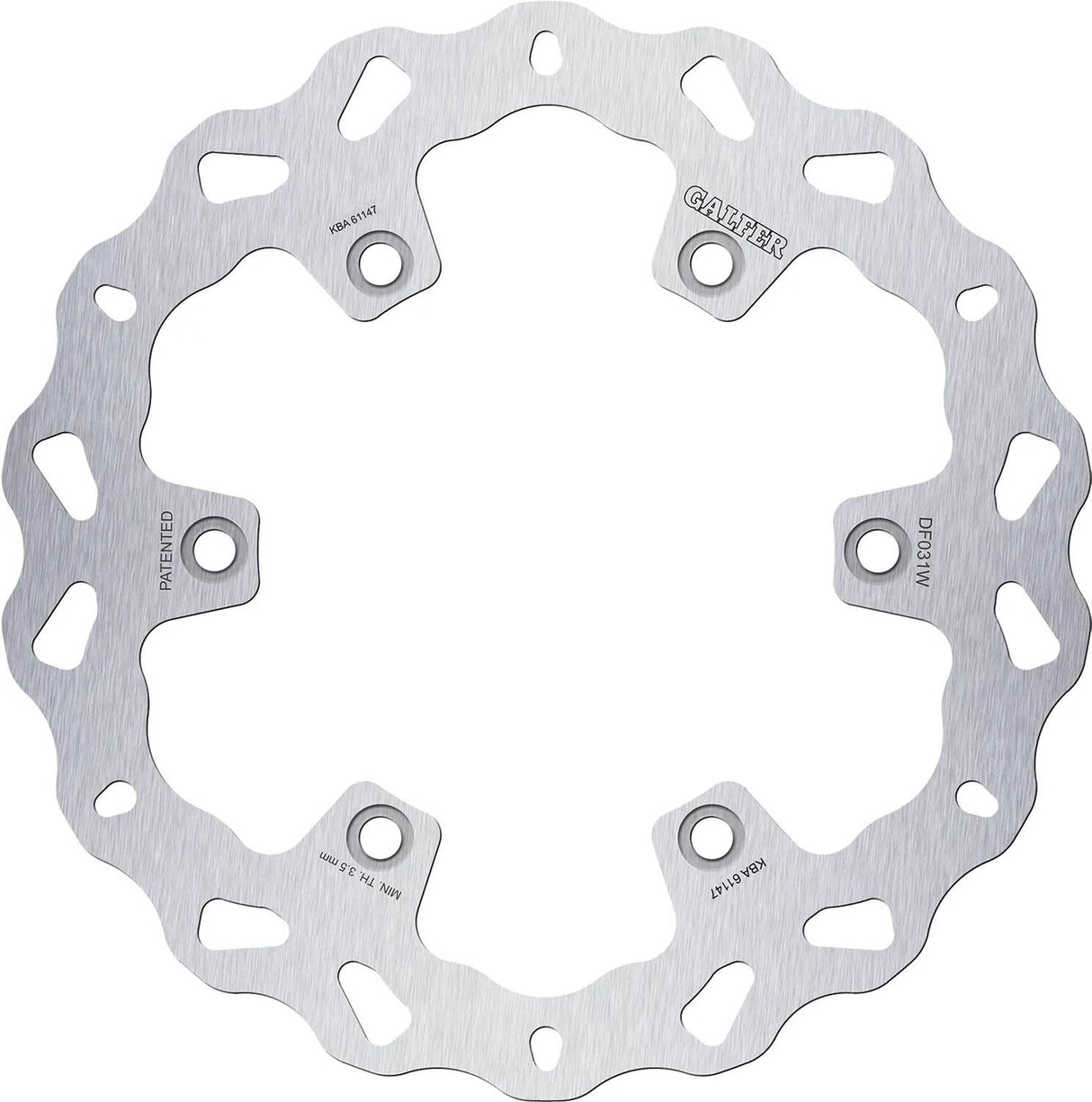 Galfer Golf Bremsscheibe DF031 Rotor Bremsscheiben Starr