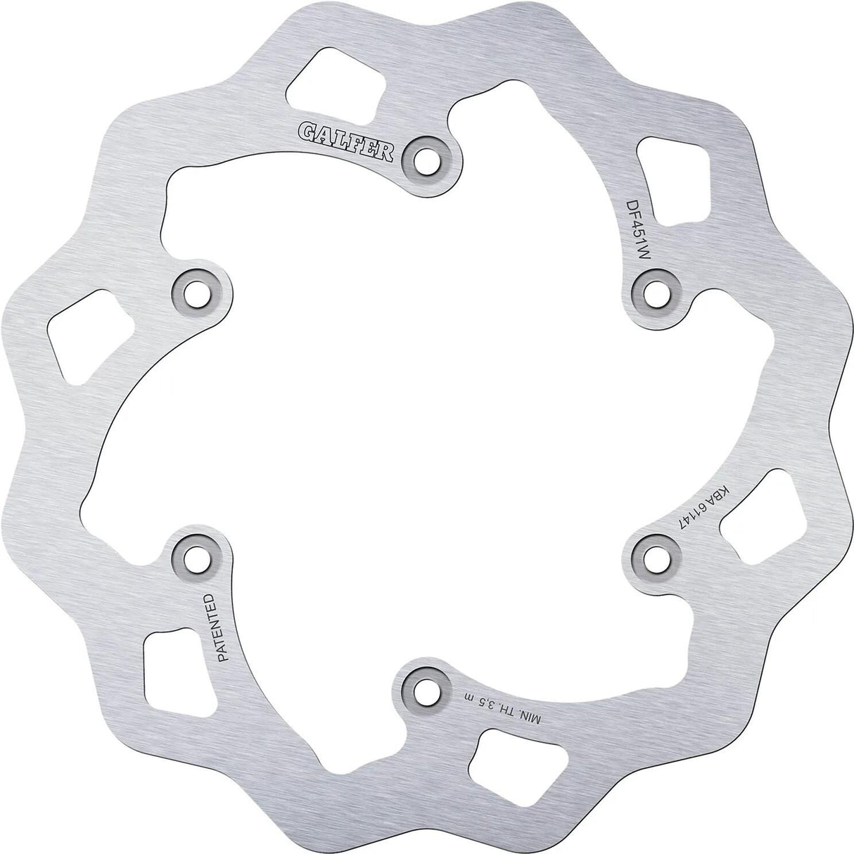 Galfer Wave-Bremsscheibe DF451 Rotor DF451 Typ W starr