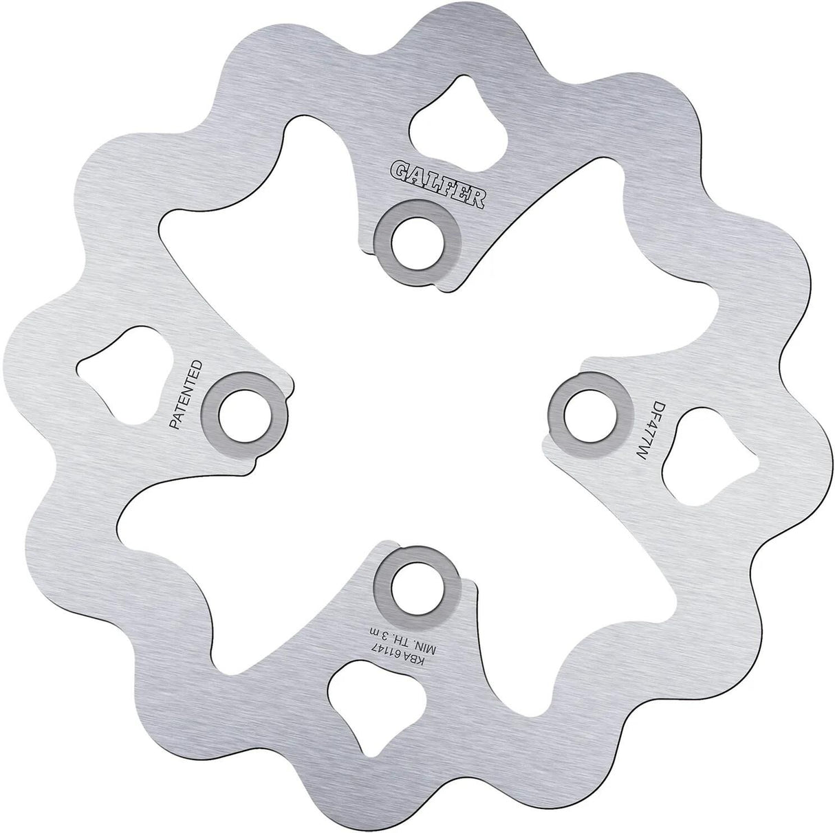 Galfer Wave-Bremsscheibe DF477 Rotor DF477 Typ W starr