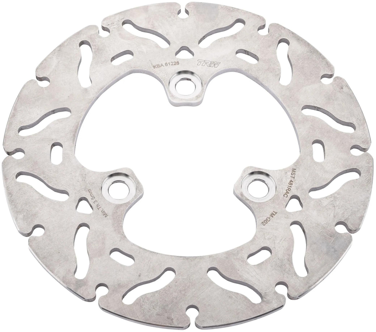 TRW-Bremsscheibe mst481rac. Rotor mst481rac starr