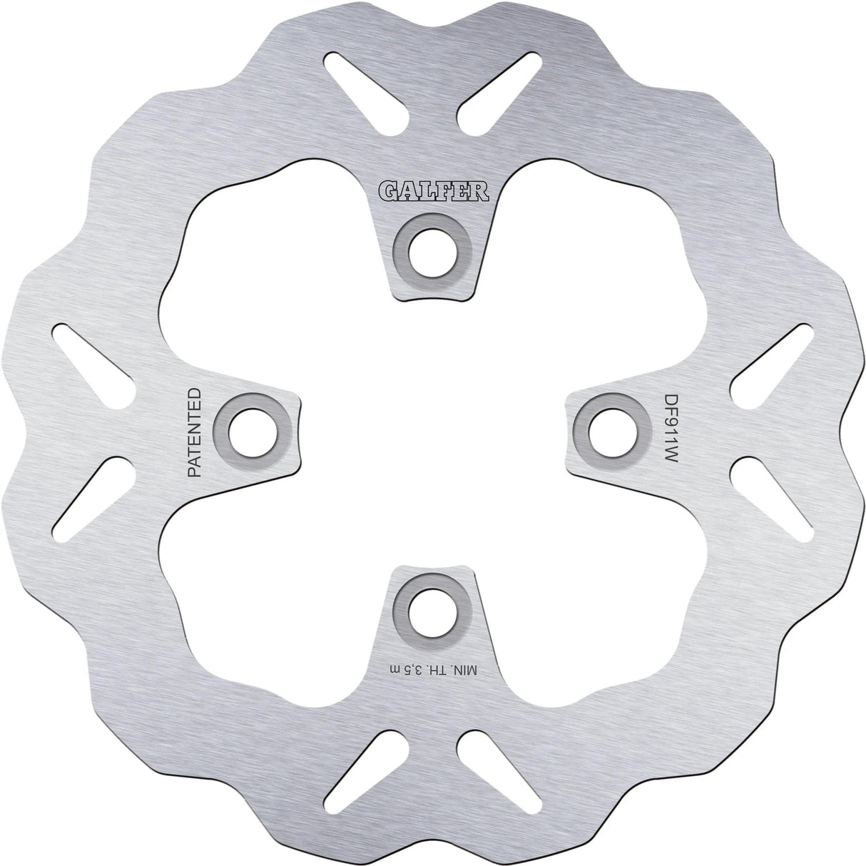 Galfer Wave-Bremsscheibe DF911 Rotor DF911 Typ W starr