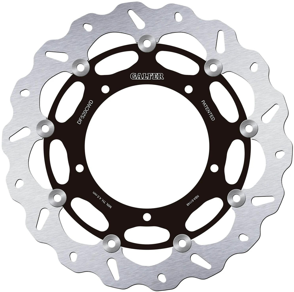 Galfer Wave Bremsscheibe DF520 Rotor Bremsscheiben schwimmend rechts