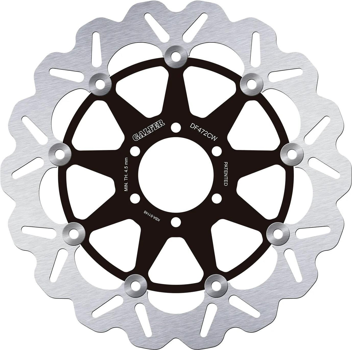 Galfer Wave-Bremsscheibe DF472 Rotor DF472 Typ CW schwimmend