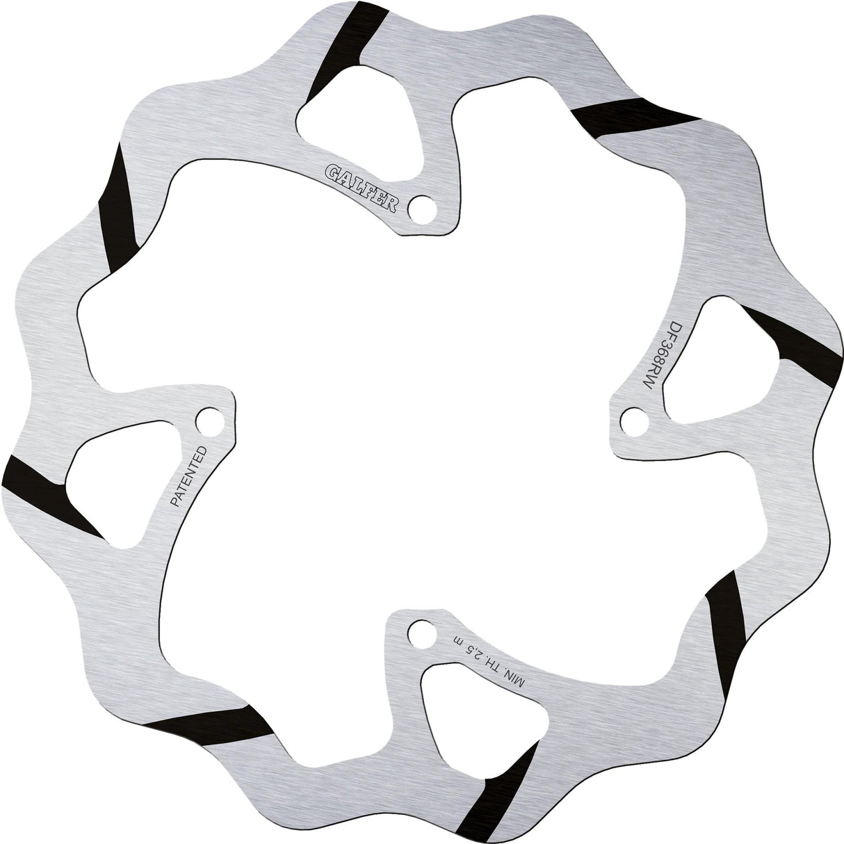 Galfer Golf Bremsscheibe DF368 Rotor Bremsscheiben Starr gerillt
