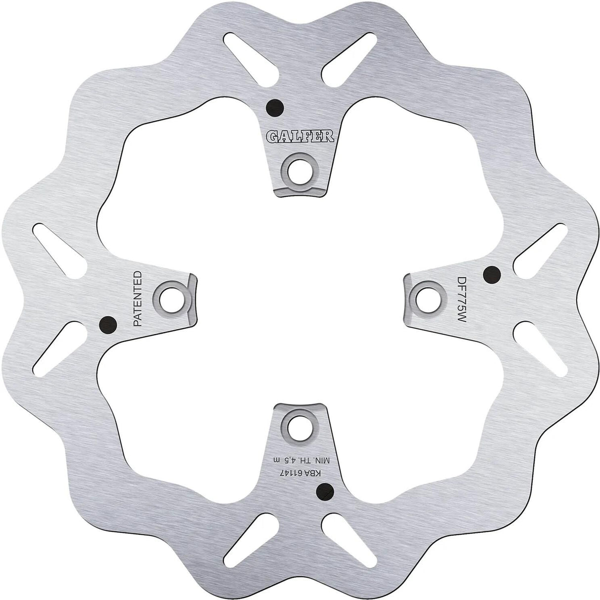Galfer Wave-Bremsscheibe DF775 Rotor DF775 Typ W starr