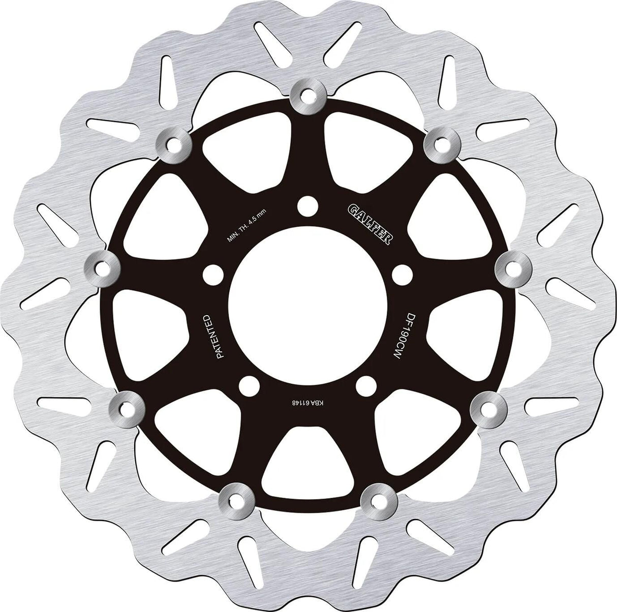 Galfer Golf Bremsscheibe DF190 Rotor Bremsscheiben schwimmen