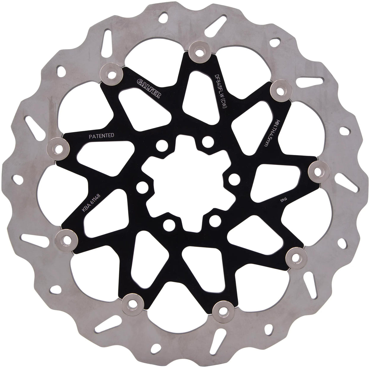 Galfer Golf Bremsscheibe DF845 Rotor DF845 Typ CW schwimmend