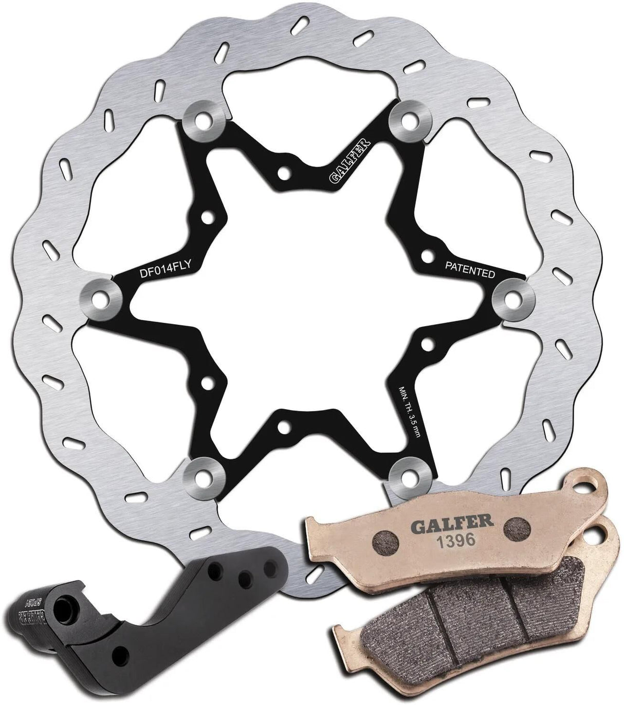Galfer-Übergrößensatz kg349. Übergroßer Bausatz kg349 Typ WFS schwimmend