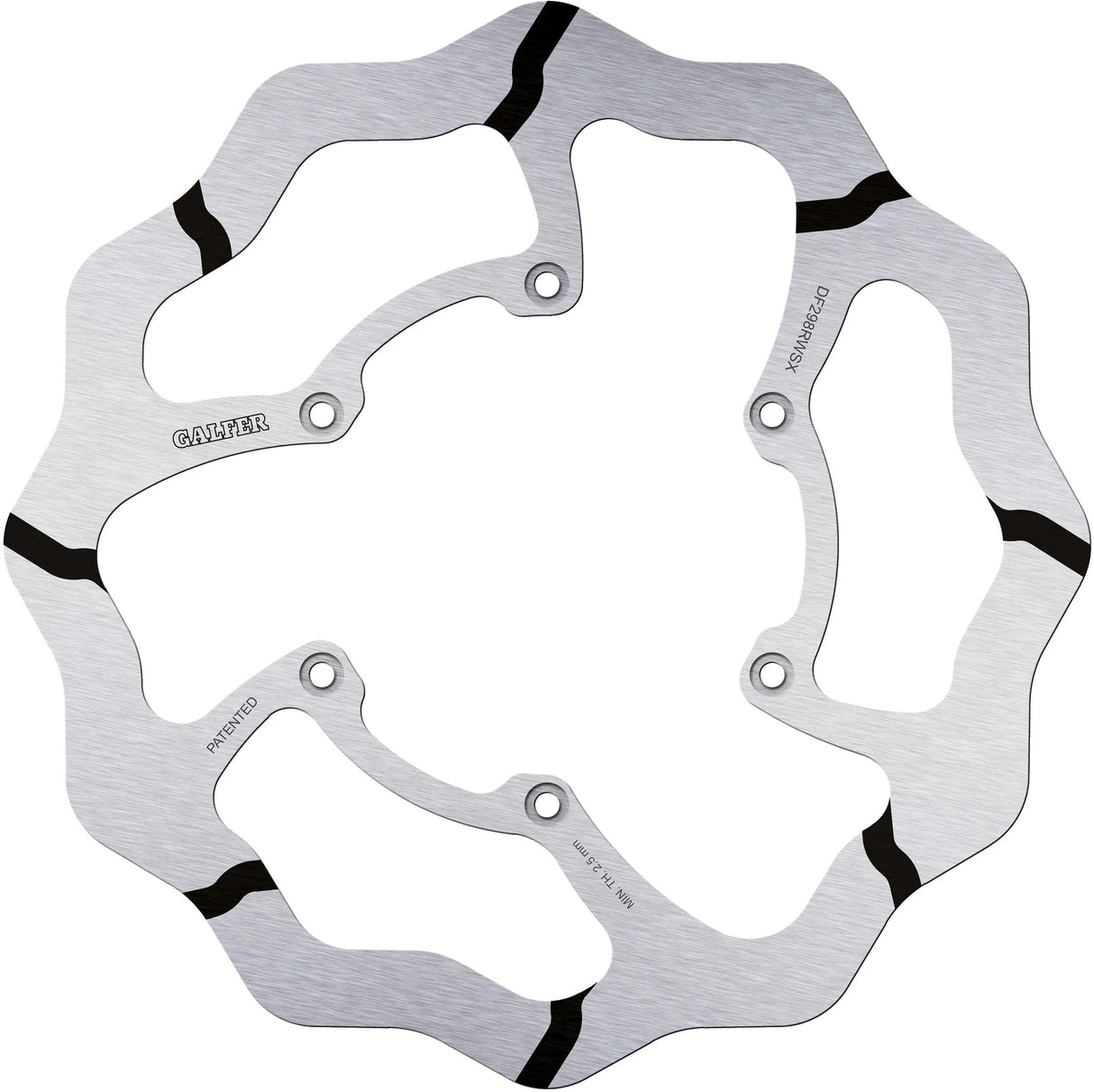 Galfer Wave-Bremsscheibe DF298 Wave-Rotor DF298 RWSX Offr.Starre Gr.Overs.