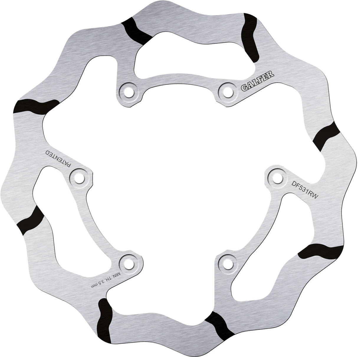 Galfer Golf Bremsscheibe DF531 Wave Rotor DF531 RW Offroad starr gr.