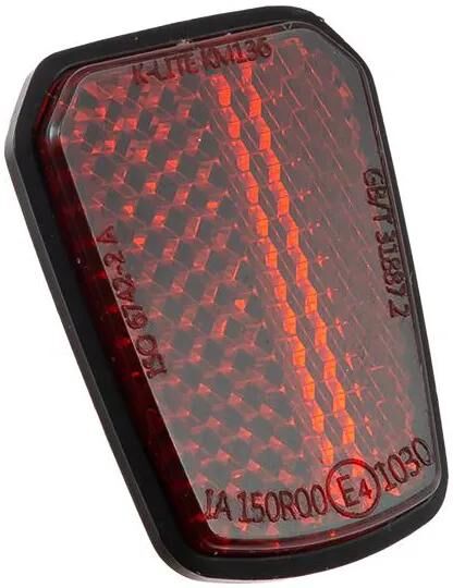 Zieger Reflektor Klebereflektor selbstklebend 28x39 rot