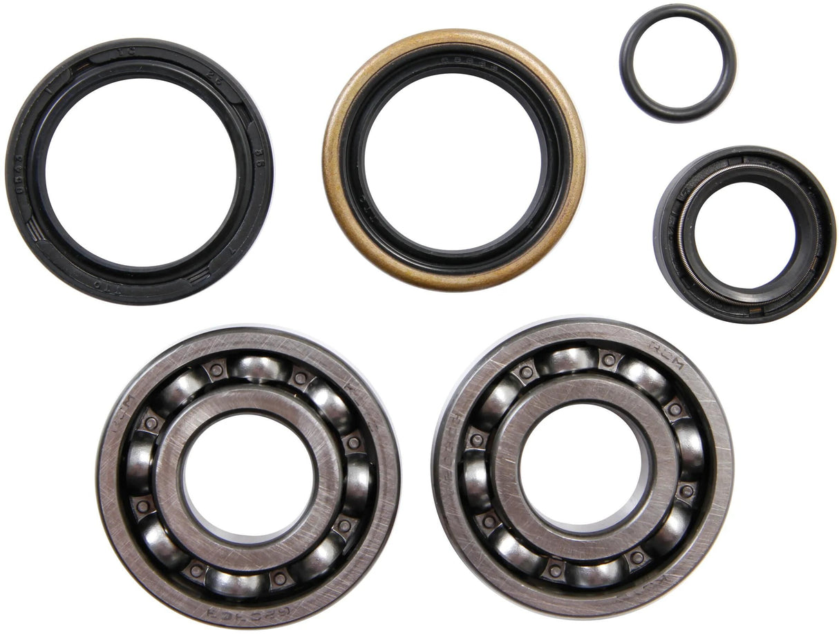 All Balls Racing Kurbelwellenlagersatz Kurbelwellenlagersatz ab 24-1099 mit Simmerringen