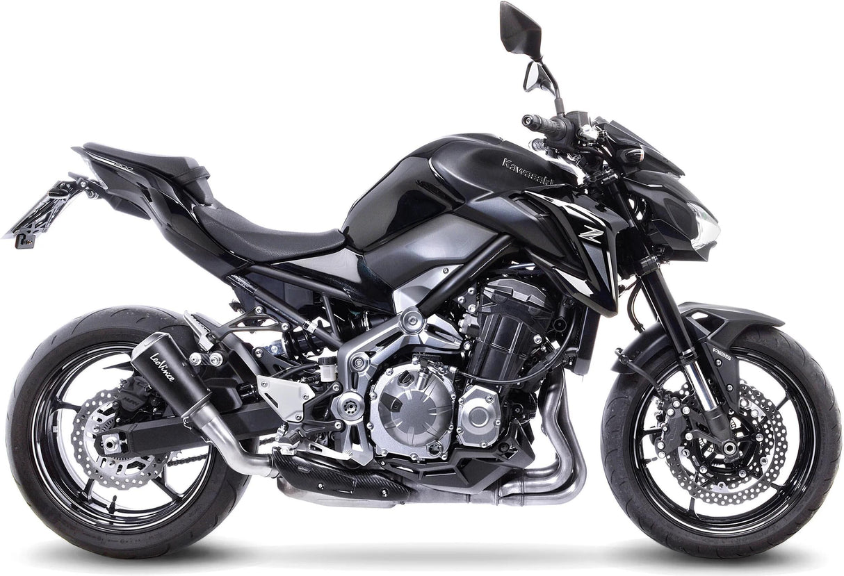 Leovince Schalldämpfer SBK LV-10 Black Edition Schalldämpfer Leo Slipon LV-10 SW-SI