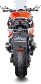 Leovince Schalldämpfer SBK LV-10 Black Edition Schalldämpfer Leo Slipon LV-10 SW-SI