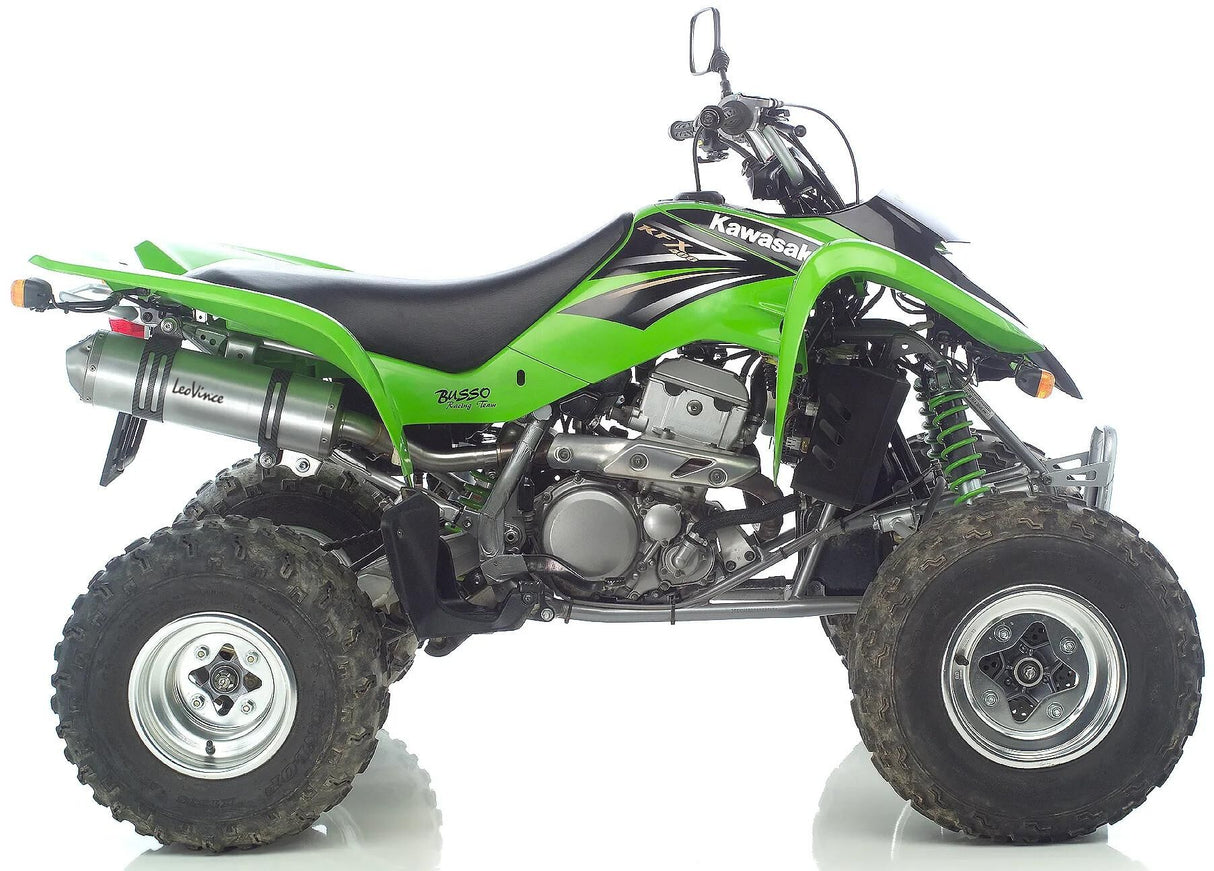 Leovince Schalldämpfer X3 ATV Quad Schalld Leo Slipon LV-X Alu