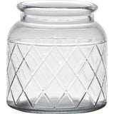 Hakbijl Glas Brüssel Vase Glas mit Motiv ø10xh10,5cm