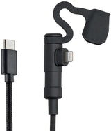 Daytona USB-Ladekabel Motorrad USB-Kabel Typ-C auf Licht SW 20cm