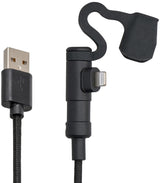 Daytona USB-Ladekabel Motorrad USB-Kabel Typ-A auf Licht SW 20cm