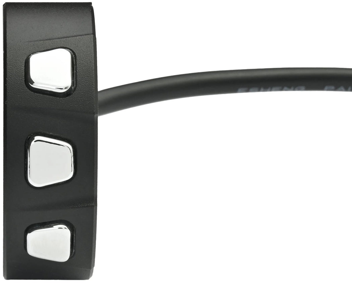 Daytona Schalthebel Lenkarmatur Alu sw chr