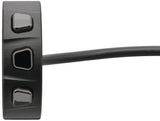 Daytona Schalter Schalthebel Lenkarmatur Alu BW sw
