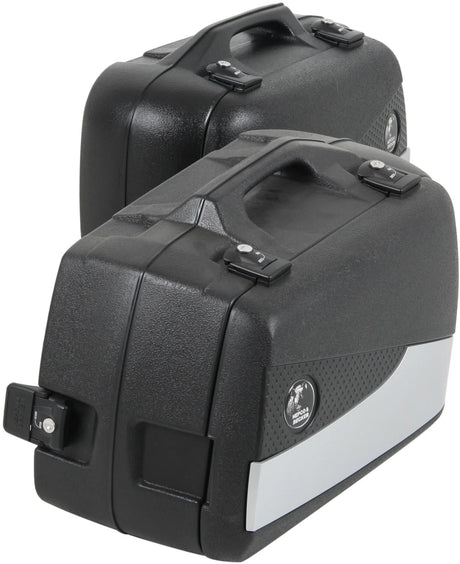 Hepco Becker Junior Flash Kofferkoffer Hepco Junior Flash 40 l Silber Set