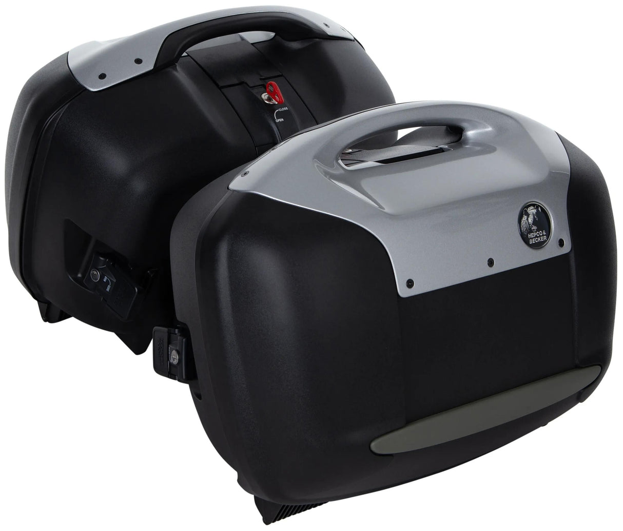 Hepco Becker Journey Kofferkoffer Hepco Journey 42 l schwarzes Set