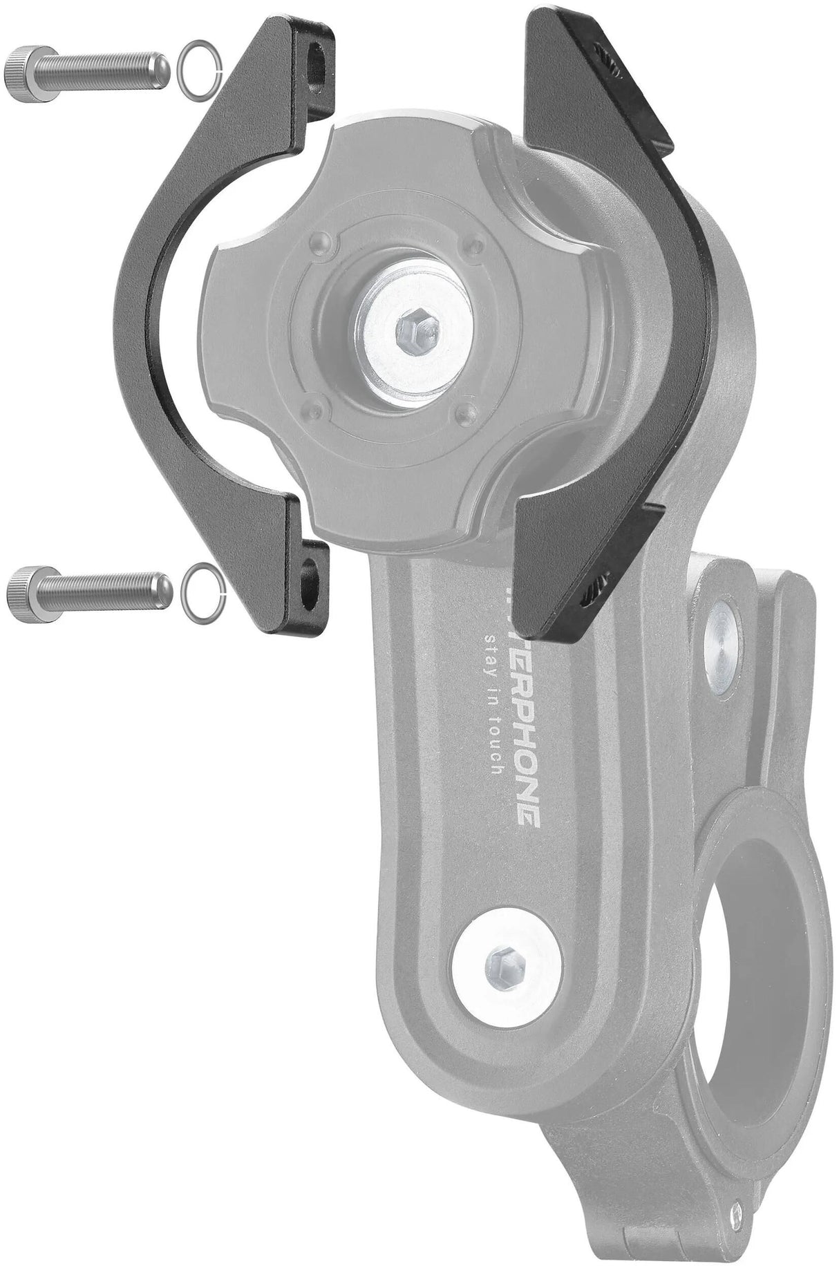 Interphone-Sicherheitsklemme Quiklox Thief Steel. Interphon Quicklox Aluminium