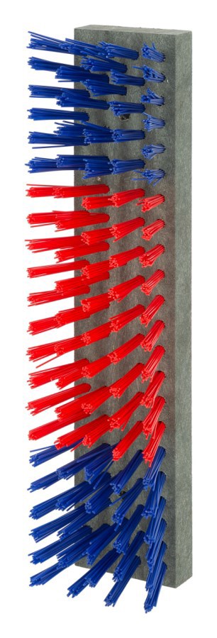 Produkte Viehbürste Nylon blau rot blau 50x10cm