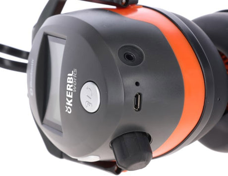 Der Ohrenschützer von Kerbl funktioniert mit Radio und Bluetooth