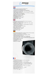 Producten rubberbezem 31cm met telescoopsteel 68 120