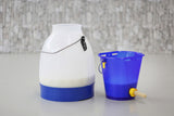 Producten kalveremmer kunststof afgeplat kaal blauw transparant