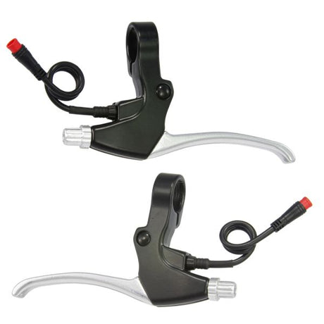 Saccon Satz Bremshebel E-Bike M Switch Schwarz Silber