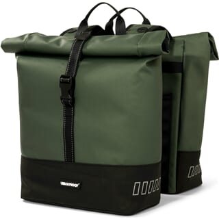 Urbanproof Tasche Double Roll Up Recycle 38l grün