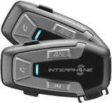 Interphone Helmkommunikationssystem u-com 6 r Helm com.system interp. u-com 6r Doppel-Kit