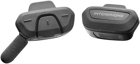 Interphone-Helmkommunikationssystem-Antennenkommunikation. Systemfahrräder Doppelbausatz